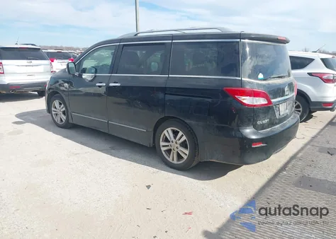 2012 Nissan Quest Sl из США, поврежденный, VIN JN8AE2KP9C9037144